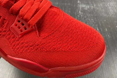 Popular Jordan 4 Retro Flyknit Red  AQ3559-600 524