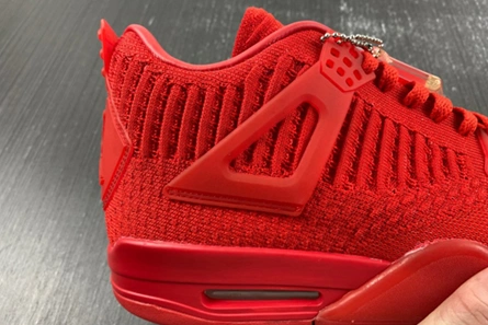 Popular Jordan 4 Retro Flyknit Red  AQ3559-600 524
