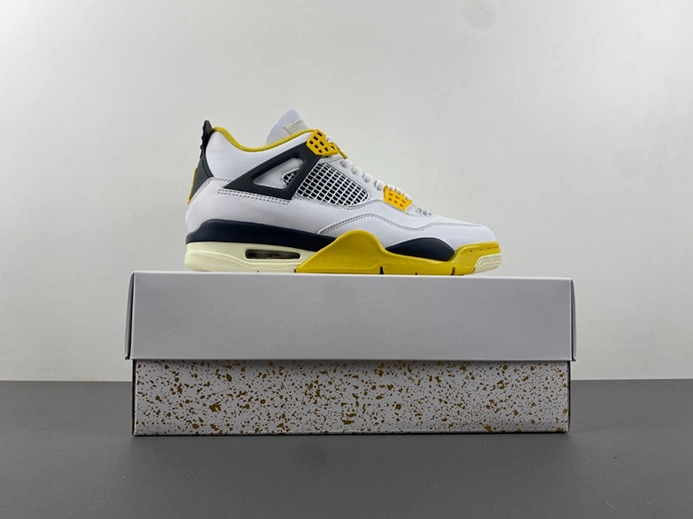 Minimalist Jordan 4 Retro Vivid Sulfur (Women's)  AQ9129-101 437
