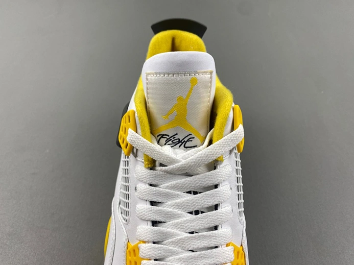 Minimalist Jordan 4 Retro Vivid Sulfur (Women's)  AQ9129-101 437