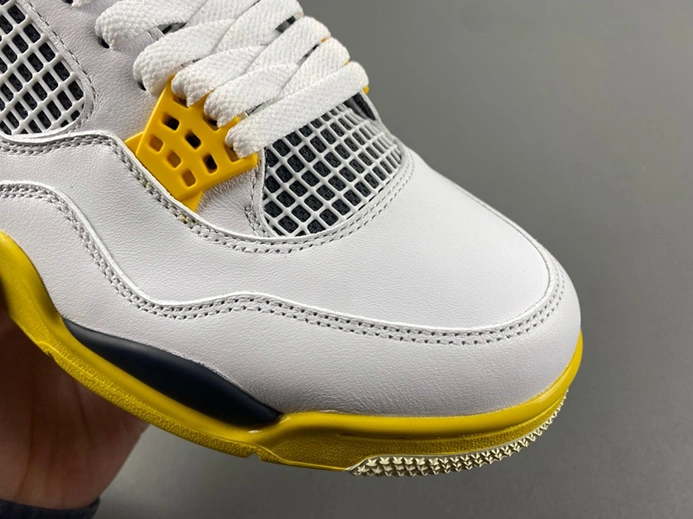 Minimalist Jordan 4 Retro Vivid Sulfur (Women's)  AQ9129-101 437