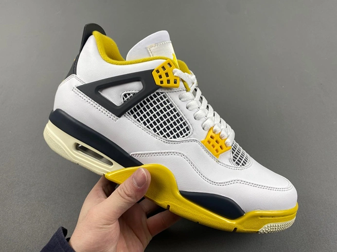 Minimalist Jordan 4 Retro Vivid Sulfur (Women's)  AQ9129-101 437