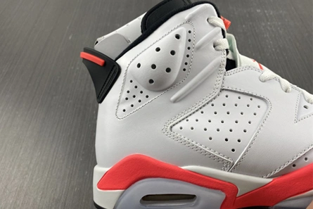 Jordan 6 Retro Infrared White  384664-123 Sophisticated 615
