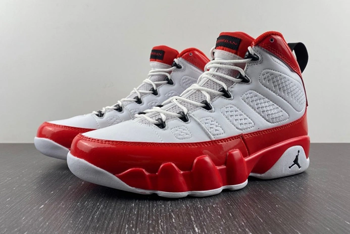 Jordan 9 Retro White Gym Red 302370-160 Lightweight 656
