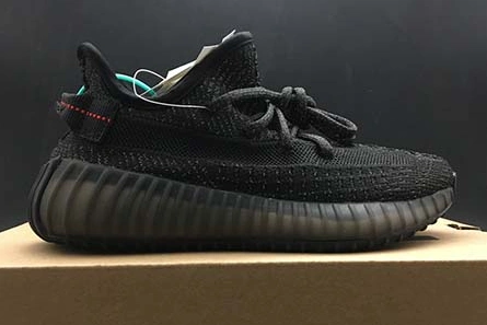 Kid Yeezy Boost 350 V2 Static Black EF2567 Durable 2153