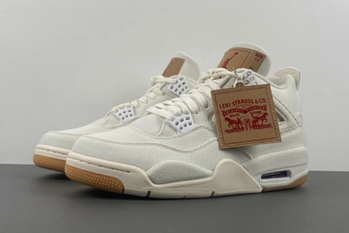 Levi's x Air Jordan 4 'White' AO2571-100 UrbanStyle 549