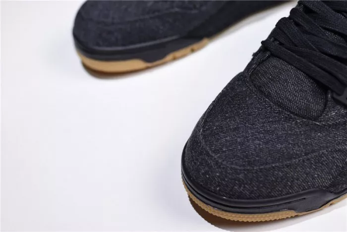 Comfortable Levi's x Air Jordan 4 'black' AO2571-001 535