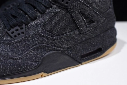 Comfortable Levi's x Air Jordan 4 'black' AO2571-001 535