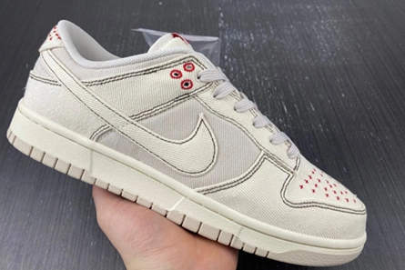 459 Nike Dunk Low Light Orewood Brown Sashiko DV0834- Compact 1035