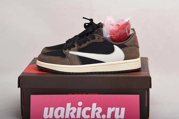 7531 TRAVIS SCOTT AIR JORDAN 1 LOW DARK MOCHA CQ4277- AllSeason 262