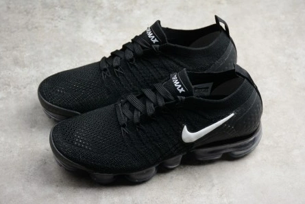 9066 Nike Women Air Vapormax Flyknit 2.0 Black 942843- Fashionable 1474