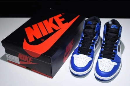 Breathable 327 Jordan 1 Retro High Game Royal 555088- 314