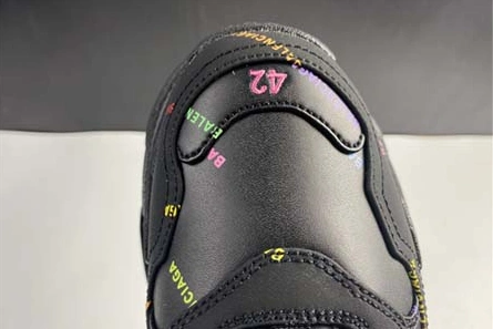 Cozy 3466 BALENCIAGA TRIPLE S TRAINERS BLACK LETTERS 524039 W2FA1 1994