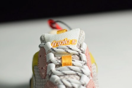 4109 Balenciaga Triple S Cream Yellow Red 490672  w09O5 SmartChoice 2086