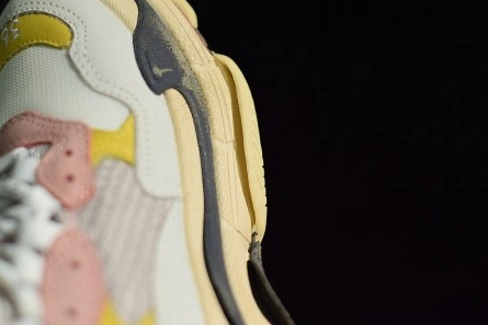 4109 Balenciaga Triple S Cream Yellow Red 490672  w09O5 SmartChoice 2086