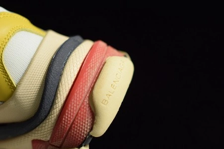 4109 Balenciaga Triple S Cream Yellow Red 490672  w09O5 SmartChoice 2086