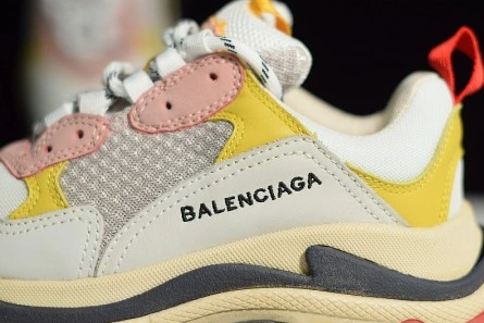 4109 Balenciaga Triple S Cream Yellow Red 490672  w09O5 SmartChoice 2086