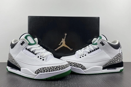Comfortable 4674 Jordan 3 Retro Oregon Ducks Pit Crew White 396