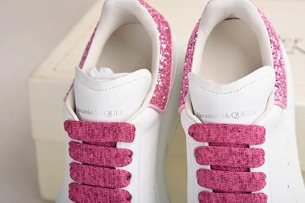 6779 ALEXANDER MCQUEEN SOLE SNEAKERS -462214-WHGP7-9374 PINK SEQUINS StreetReady 2126