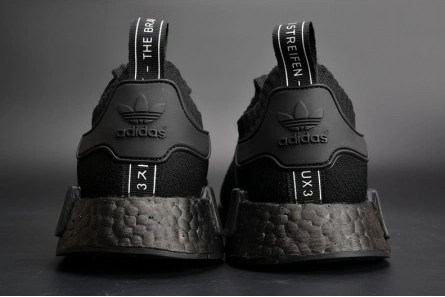 7411 Adidas NMD R1 PK Japan Triple Black Primeknit BZ Breathable 1848