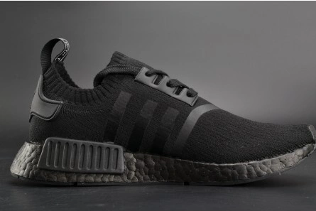 7411 Adidas NMD R1 PK Japan Triple Black Primeknit BZ Breathable 1848