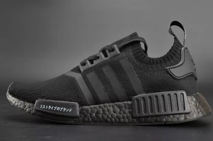7411 Adidas NMD R1 PK Japan Triple Black Primeknit BZ Breathable 1848