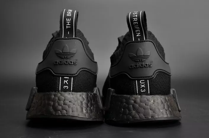 7411 Adidas NMD R1 PK Japan Triple Black Primeknit BZ Breathable 1848