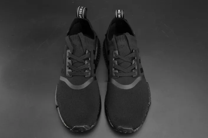7411 Adidas NMD R1 PK Japan Triple Black Primeknit BZ Breathable 1848