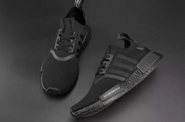 7411 Adidas NMD R1 PK Japan Triple Black Primeknit BZ Breathable 1848