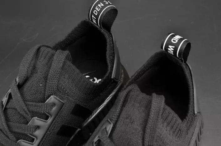 7411 Adidas NMD R1 PK Japan Triple Black Primeknit BZ Breathable 1848