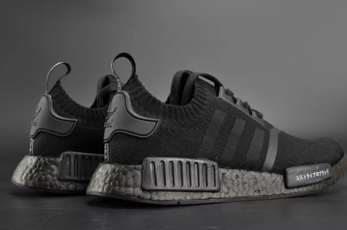 7411 Adidas NMD R1 PK Japan Triple Black Primeknit BZ Breathable 1848