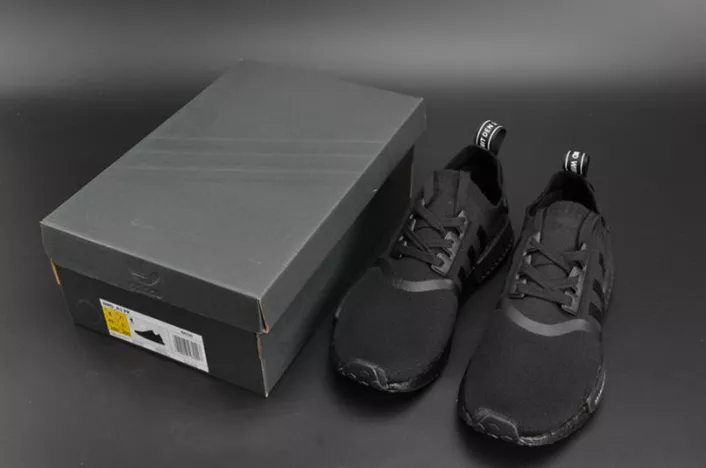 7411 Adidas NMD R1 PK Japan Triple Black Primeknit BZ Breathable 1848