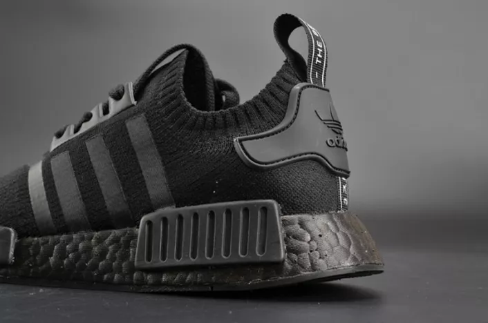 7411 Adidas NMD R1 PK Japan Triple Black Primeknit BZ Breathable 1848