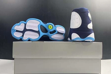 Flexible 5520 Jordan 13 Retro Obsidian Powder Blue White 414571- 798