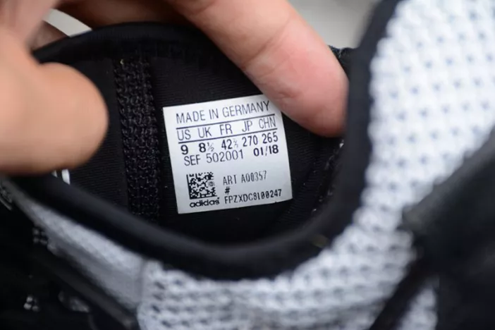 7098 adidas Y-3 Runner 4D Black White - AQ Comfortable 1800