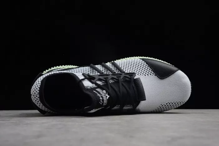7098 adidas Y-3 Runner 4D Black White - AQ Comfortable 1800