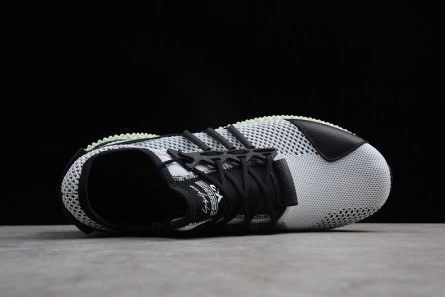 7098 adidas Y-3 Runner 4D Black White - AQ Comfortable 1800