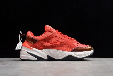 Breathable 873 Nike M2K Tekno Red Suede AV7030- 1626