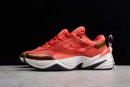 Breathable 873 Nike M2K Tekno Red Suede AV7030- 1626