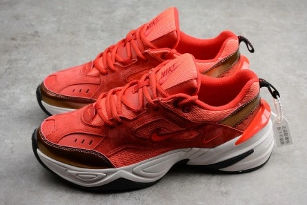 Breathable 873 Nike M2K Tekno Red Suede AV7030- 1626