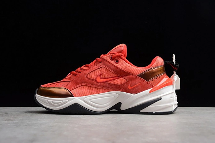 Breathable 873 Nike M2K Tekno Red Suede AV7030- 1626