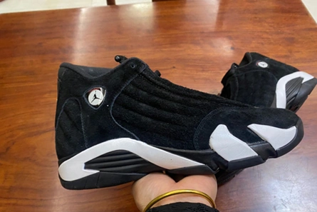 Functional 1134 Jordan 14 Retro Black White  487471- 815