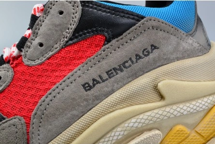 SmartChoice 5834 BALENCIAGA TRIPLE S TRAINER RED  BLUE  YELLOW 490673-W06E3- 2076