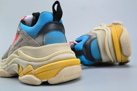 SmartChoice 5834 BALENCIAGA TRIPLE S TRAINER RED  BLUE  YELLOW 490673-W06E3- 2076
