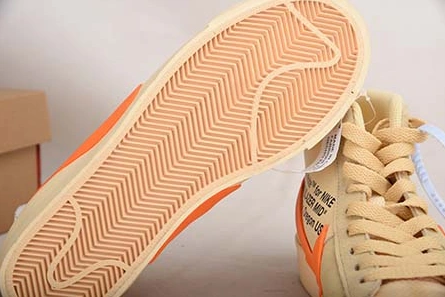 Vibrant 7055 Off-White x Nike Blazer Studio Mid 'All Hallows Eve' AA3832- 2012