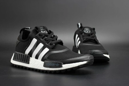 Bold 8783 Adidas WM NMD Trail PK "White Mountaineering: Black" Black FootWear White BA 1852