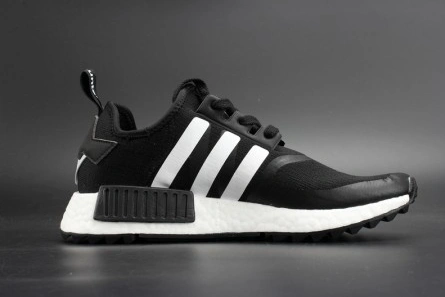 Bold 8783 Adidas WM NMD Trail PK "White Mountaineering: Black" Black FootWear White BA 1852