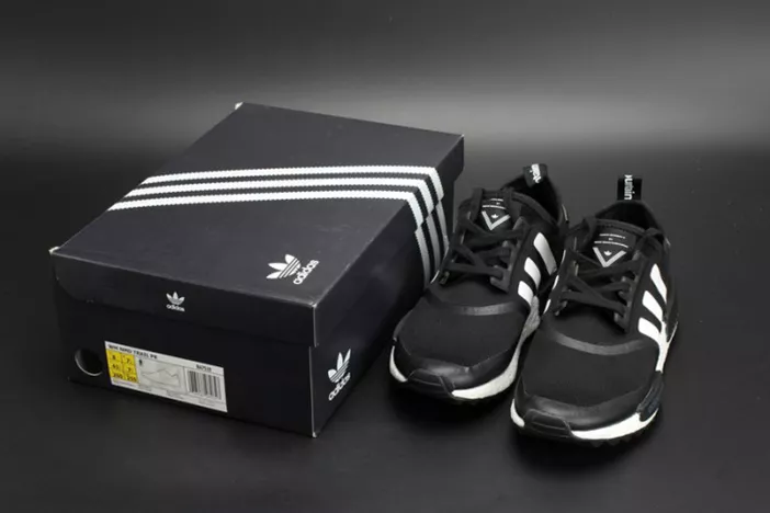 Bold 8783 Adidas WM NMD Trail PK "White Mountaineering: Black" Black FootWear White BA 1852