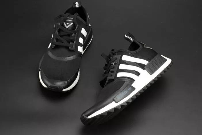 Bold 8783 Adidas WM NMD Trail PK "White Mountaineering: Black" Black FootWear White BA 1852