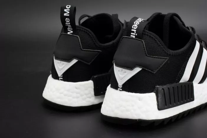 Bold 8783 Adidas WM NMD Trail PK "White Mountaineering: Black" Black FootWear White BA 1852